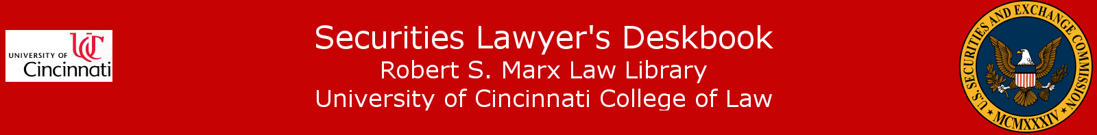Securities Lawyer's Deskbook